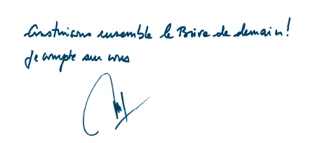 Lettre de candidature Frédéric Soulier